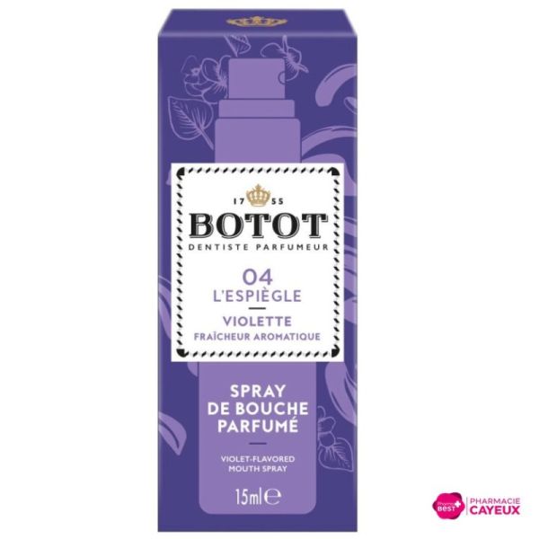 Spray haleine fraîche Violette 15 ml