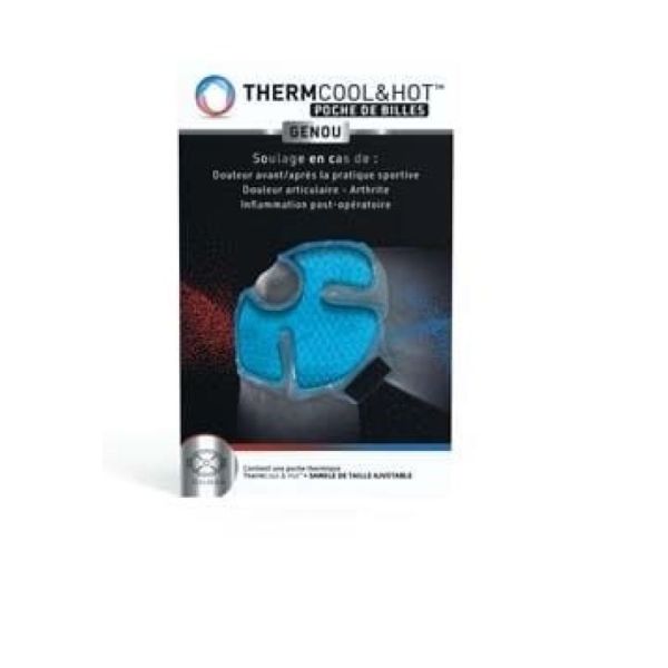 ThermCool&Hot Poche de Billes Genou