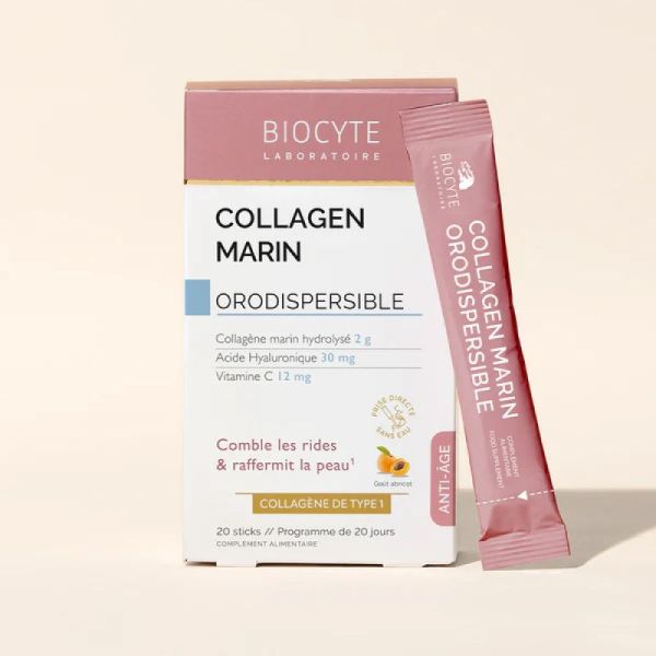 Biocyte Collagen Marin Orodisp Sticks 20