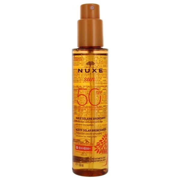 Sun Huile Solaire Bronzante SPF50