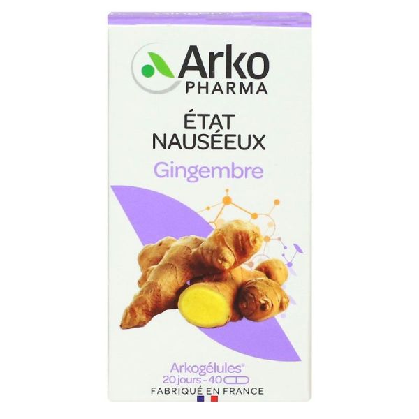 Arkogélules® Gingembre 40 gélules