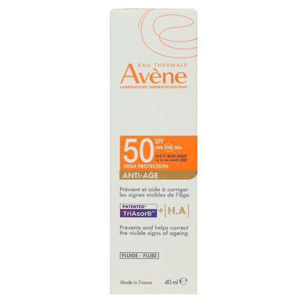 Solaire Fluide Anti-Âge SPF50 40 ml