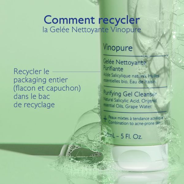 Vinopure Gelée Nettoyante Purifiante 75ml