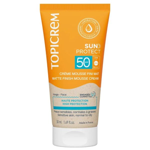 Sun Protect Crème Mousse Fini Mat SPF50 50ml
