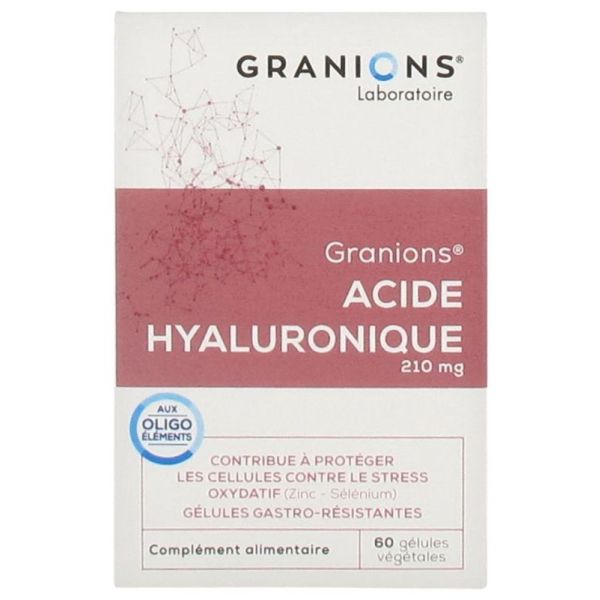 Acide Hyaluronique 60 Gélules Végétales