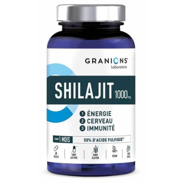 Shilajit 1000mg 60 gélules
