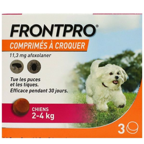 Frontpro Comprimés Antiparasitaire chien