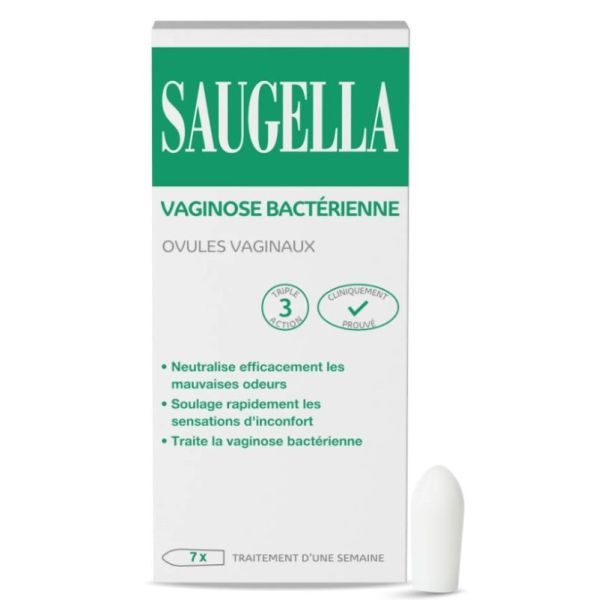 Ovules Vaginaux Traitement Vaginose 7 Ovules Vaginaux
