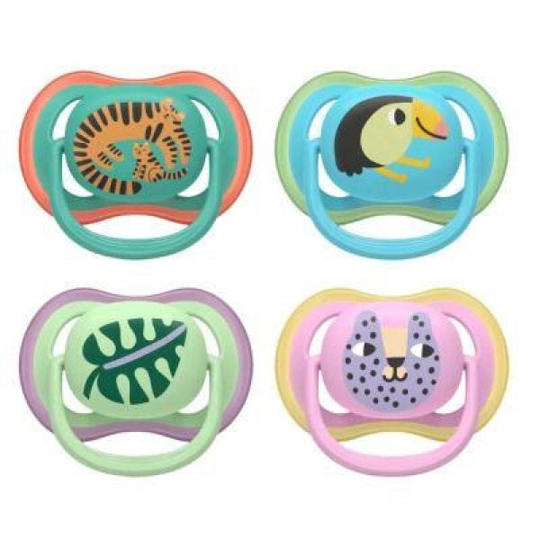 Philips Avent Scf087/15 Sucettes Ultra Air jour 6-18M