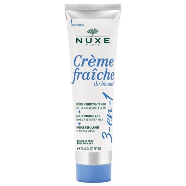 Crème fraîche de beauté 3-en-1 - Crème Hydratante 48h - 100ml