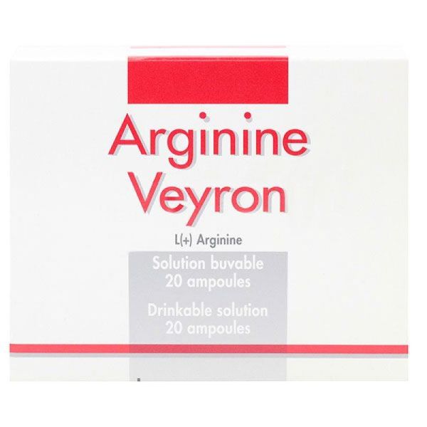 Arginine Veyron solution buvable 20 ampoules