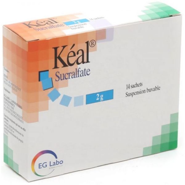 Kéal Gé Sucralfate 2g Suspension Buvable Sachets x 14