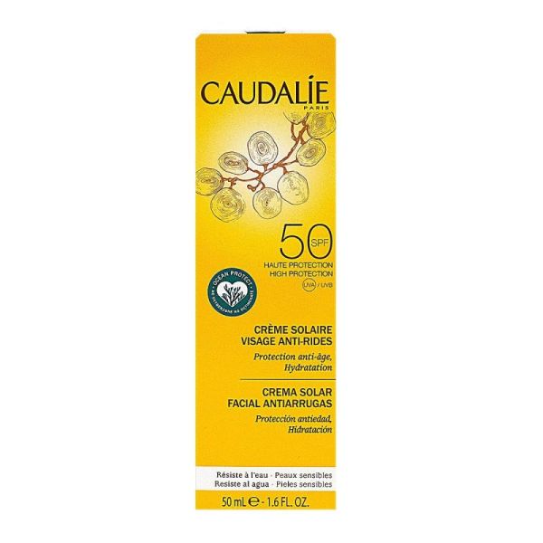 Crème Solaire Visage Anti-rides SPF50 50ml