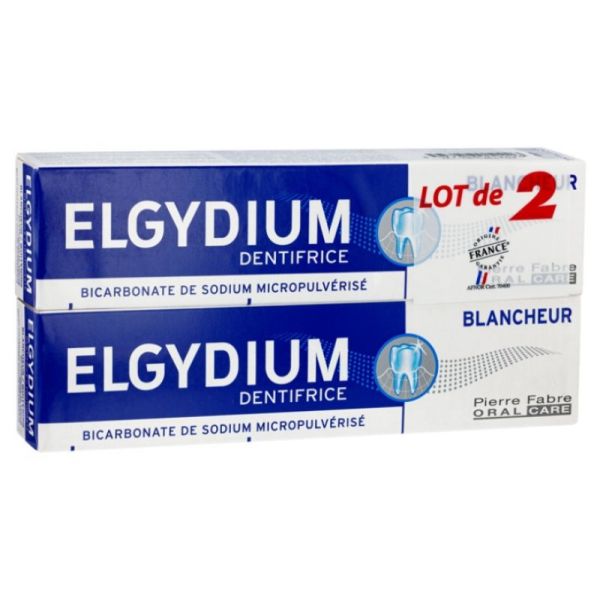 Dentifrice Blancheur Lot de 2 x 75 ml