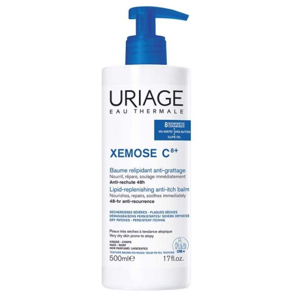 Xémose C8+ Baume Relipidant Anti-Grattage 500 ml