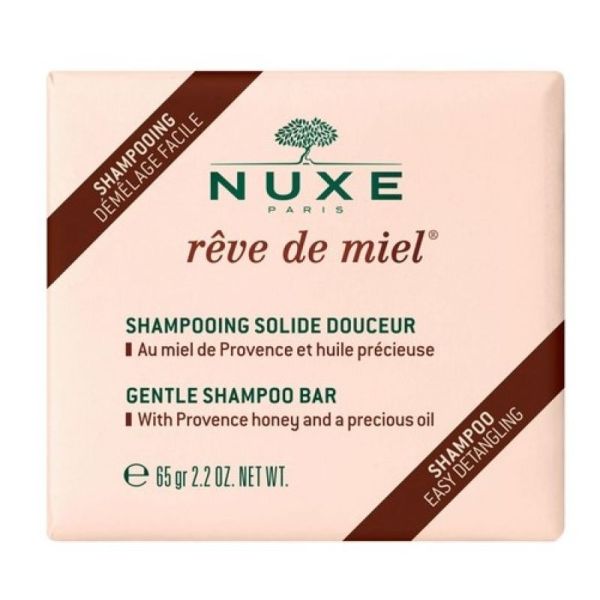 Shampooing Solide Douceur, Rêve de Miel 65 gr