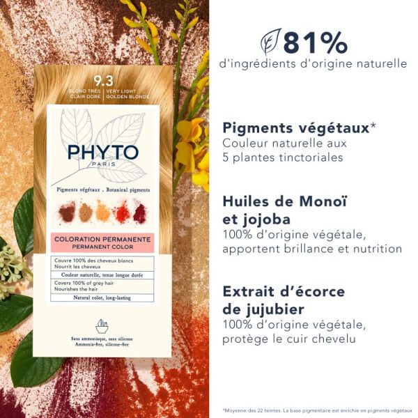 Phyto Coloration Permanente 9,3