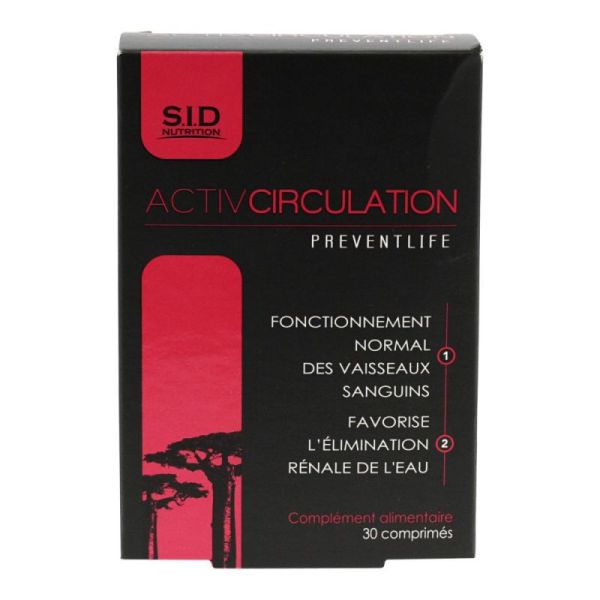 Preventlife Activ Circulation 30 comprimés