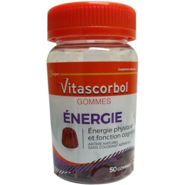 Vitascorbol Energie - 50 gommes