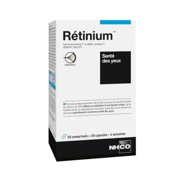 Rétinium 28 gélules + 28 capsules