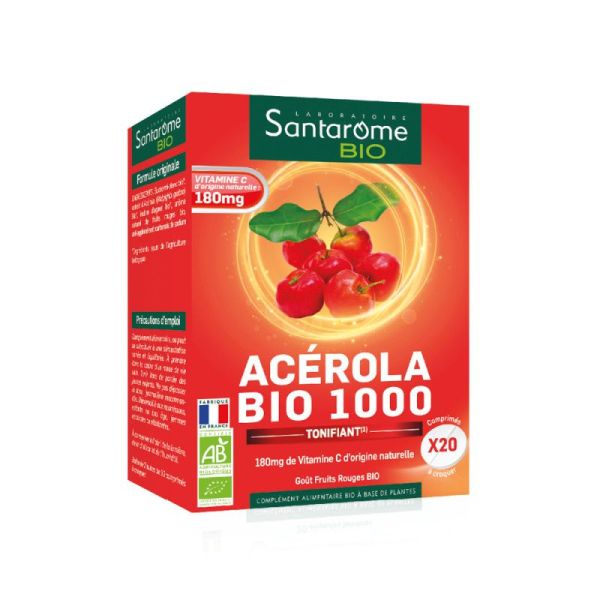 Acérola Bio 1000 20 comprimés