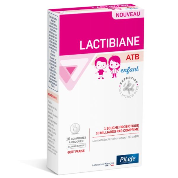 Lactibiane ATB Enfant 10 comprimés à croquer