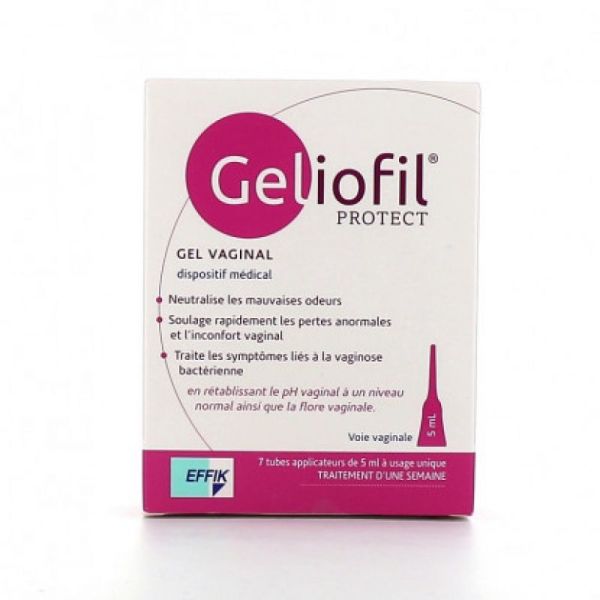 Geliofil Protect Gel Vaginal Tube de 5ml x7