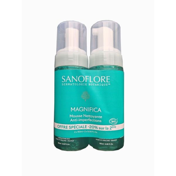 Magnifica Mousse Nettoyante Anti-Imperfections 150ml x 2