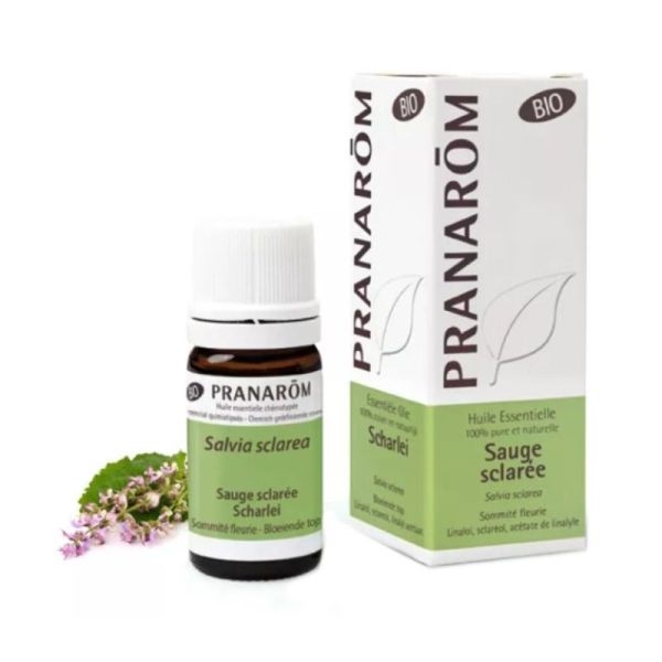 Huile essentielle Bio Sauge sclarée 5 ml