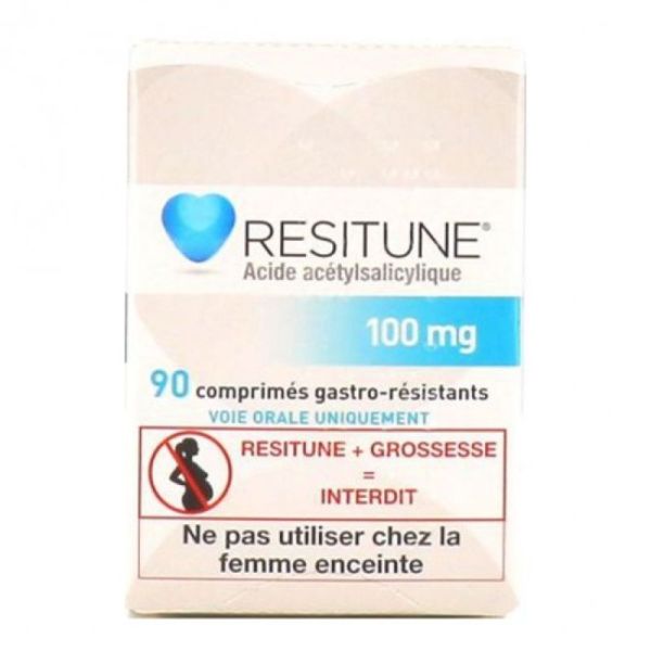 Resitune 100mg 90 comprimés gastro-résistants