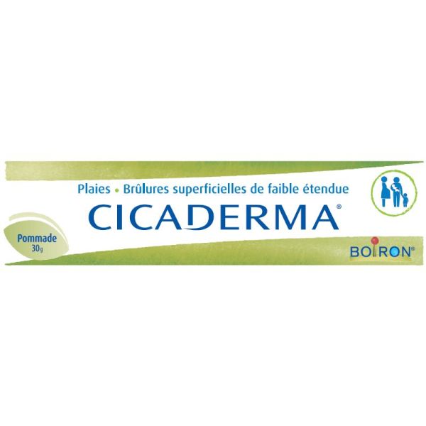 CICADERMA®, Pommade et Médicament homéopathique pour plaies et brûlures  superficielles de faible étendue