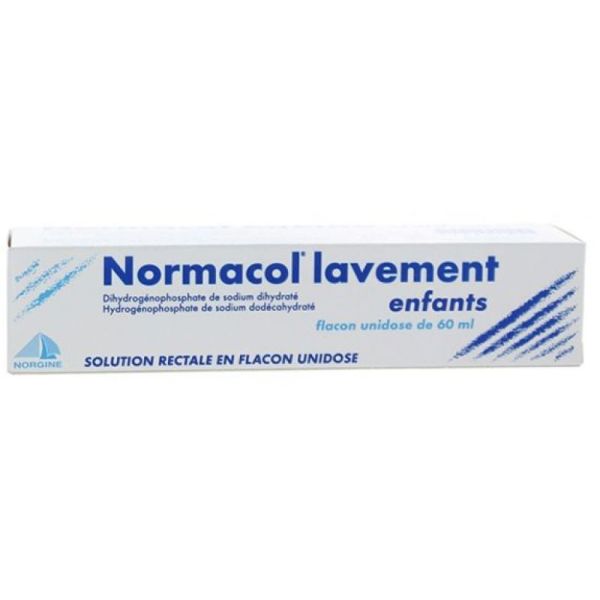 Normacol Lavevement Enfant Rectale Flacon 60ml