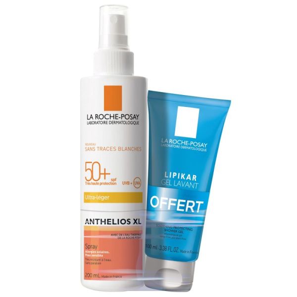 Anthelios XL - Spray SPF50+ 200 ml + Gel lavant offert