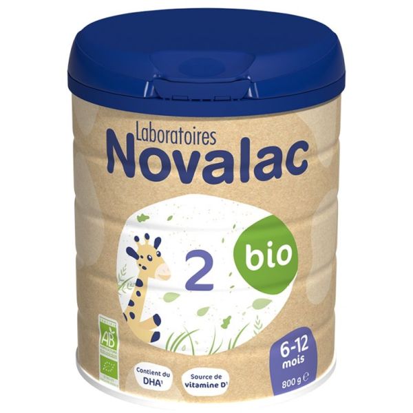 2 Bio 6-12 Mois 800 g ( Date de péremption avril 2023)