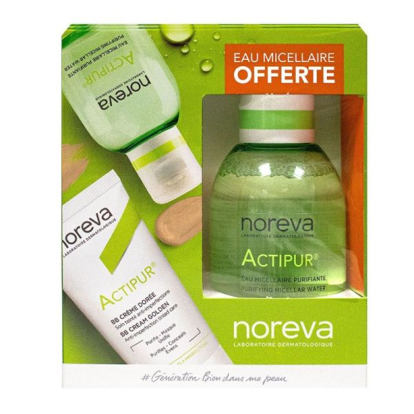 Actipur - BB crème dorée 30ml + Eau micellaire 100ml OFFERTE