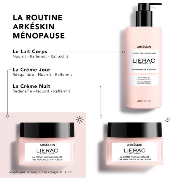 Arkéskin la Crème Jour ménopause recharge visage tous types de peaux 50ml
