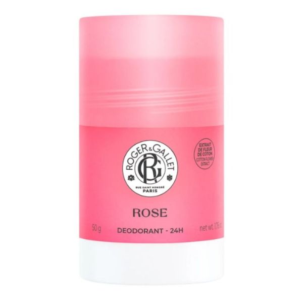 Rose Déodorant Roll-On 24H 50g