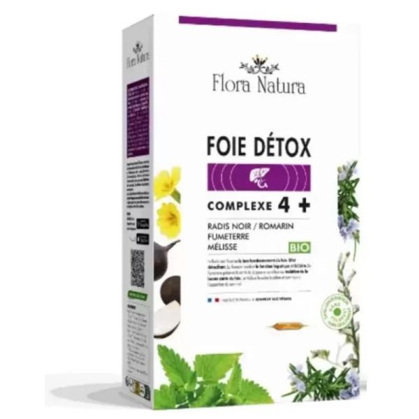 Complexe 4+ Foie Bio 20 ampoules