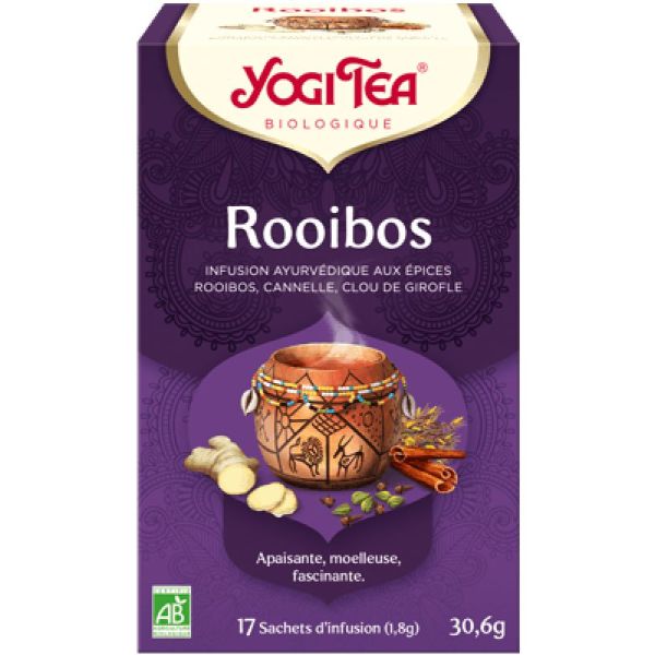 Rooibos - Infusion Apaisante, moelleuse, fascinante - 17 sachets