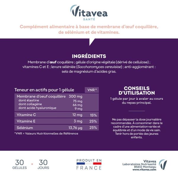 Manhaé Collagène Expert 30 Gélules