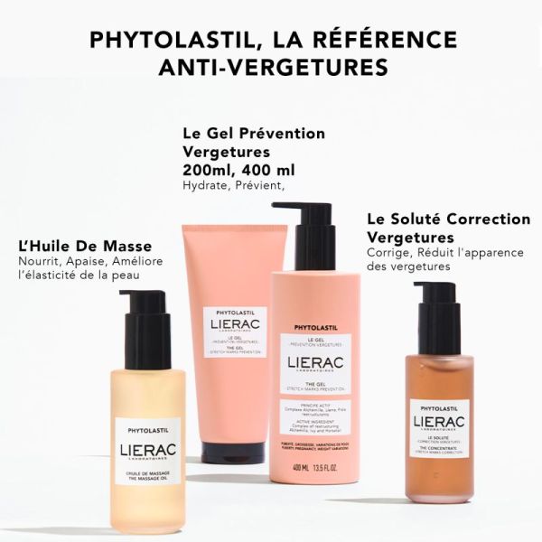 Phytolastil Huile de Massage Ventre et Poitrine 100ml