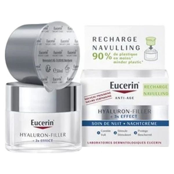 Hyaluron-Filler + 3x Effect Soin de Nuit Recharge 50 ml