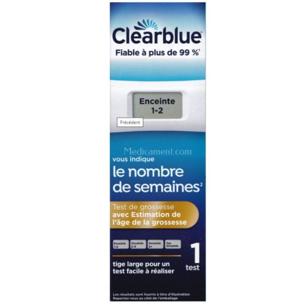 Clearblue digital - Test de grossesse