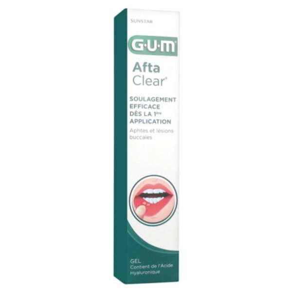 AftaClear Gel aphtes et lésions buccales 10 ml
