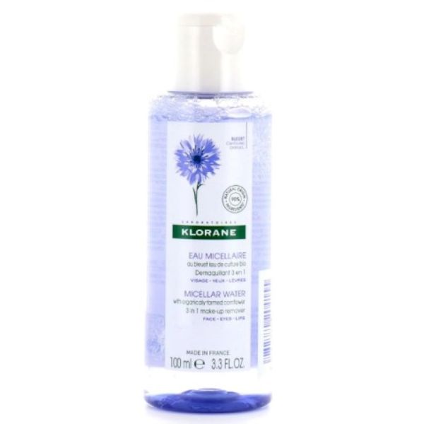 Eau Micellaire Démaquillante Bleuet Bio 100Ml