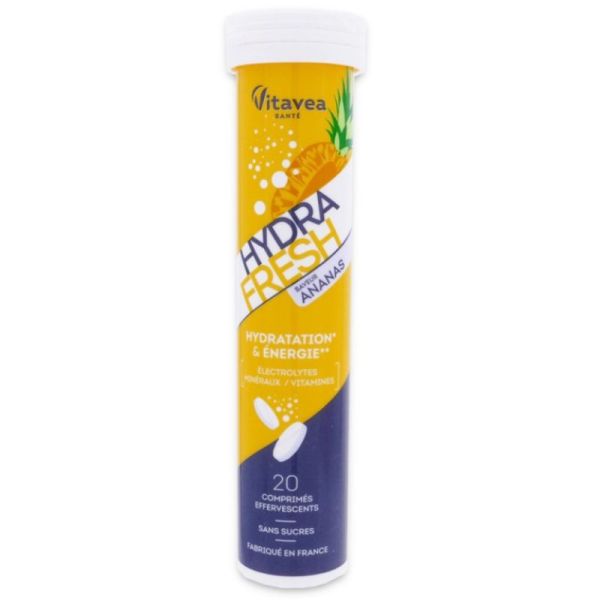 Ananas - 20 comprimés effervescents