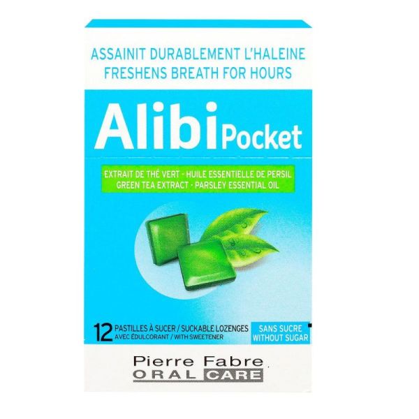 Alibi Pocket 12 pastilles à sucer