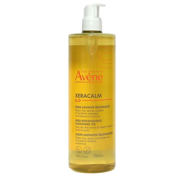 XeraCalm A.D Huile lavante relipidante 750 ml