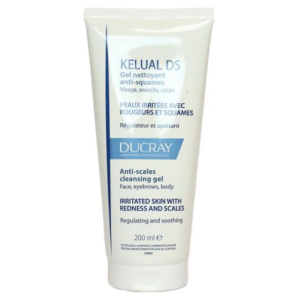 Kelual DS Gel Nettoyant Anti-squames 200ml