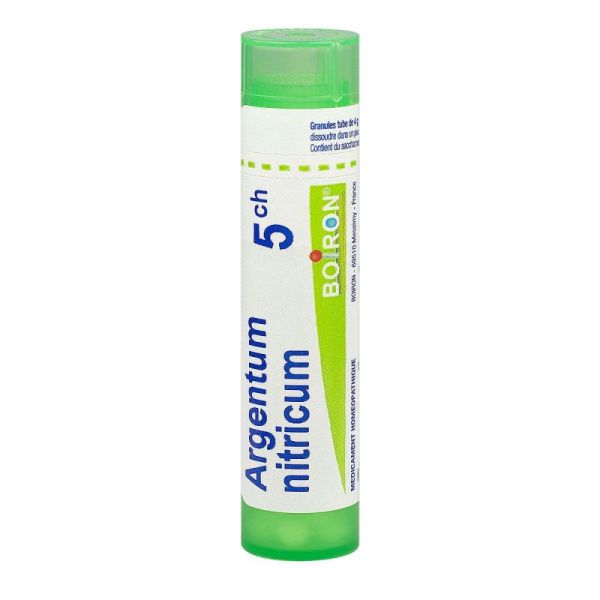 Argentum nitricum tube granules 5CH